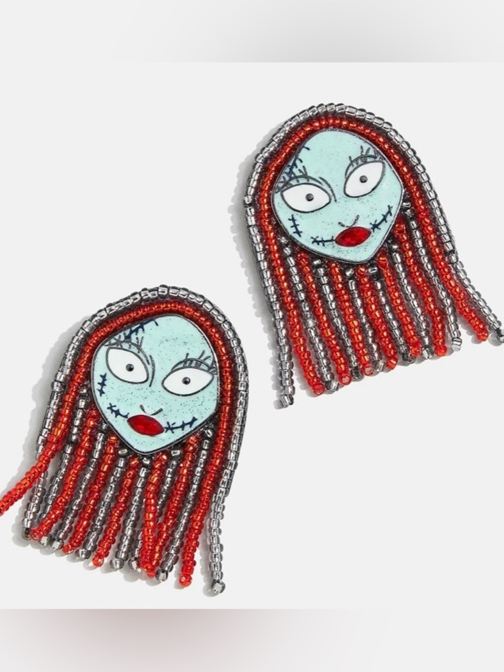 Disney x Baublebar Nightmare Before Christmas SALLY Beaded Earrings - NEW!